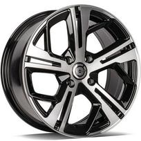 Ratlankis CARBONADO R16x7 4x108 ET 20 CB 65 (Black Polished Front)