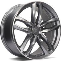 Ratlankis CARBONADO R17x7.5 5x112 ET 35 CB 66 (Anthracite Front Polished) (690 KG kg)