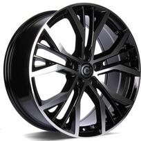 Ratlankis CARBONADO R17x7.5 5x112 ET 42 CB 57 (Black Front Polished) (675 KG kg)