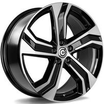 Ratlankis CARBONADO R18x8 5x108 ET 45 CB 67 (Black Front Polished) (815 KG kg)