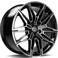Ratlankis CARBONADO R18x8 5x120 ET 33 CB 72 (Black Front Polished) (815 KG kg)