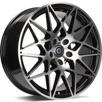 Ratlankis CARBONADO R18x8.5 5x120 ET 35 CB 72 (Black Front Polished) (815 KG kg)