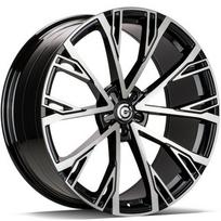 Ratlankis CARBONADO R19x8.5 5x112 ET 35 CB 66 (Black Front Polished) (690 KG kg)