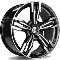 Ratlankis CARBONADO R19x8.5 5x120 ET 33 CB 72 (Black Front Polished) (690 KG kg)