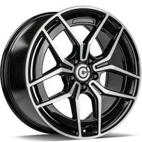 Ratlankis CARBONADO R19x9 5x112 ET 45 CB 66 (Black Front Polished) (900 KG kg)