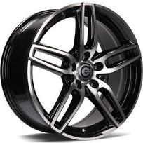 Ratlankis CARBONADO R19x9 5x112 ET 45 CB 66 (Black Front Polished) (700 KG kg)