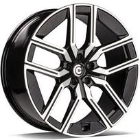 Ratlankis CARBONADO R20x8.5 5x112 ET 25 CB 66 (Black Front Polished)