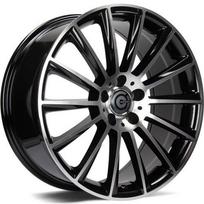 Ratlankis CARBONADO R20x8.5 5x112 ET 35 CB 66 (Black Front Polished) (700 KG kg)