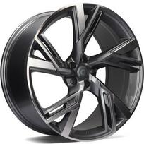 Ratlankis CARBONADO R20x9 5x112 ET 30 CB 66 (Anthracite Front Polished) (850 KG kg)