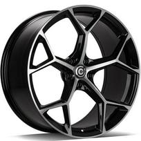 Ratlankis CARBONADO R20x9 5x112 ET 30 CB 66 (Black Front Polished) (900 KG kg)