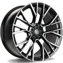 Ratlankis CARBONADO R20x9 5x112 ET 30 CB 66 (Black Front Polished) (850 KG kg)
