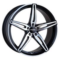 Ratlankis CARMANI R17x7 5x112 ET 40 CB 57 (Black Polish) (690 kg)
