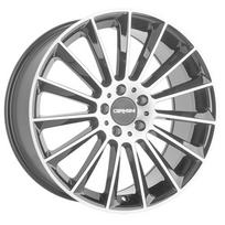 Ratlankis CARMANI 17 Fritz BP R18x8 5x112 ET 45 CB 66.5 (Black Polished) (690 kg)