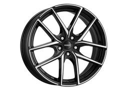 Ratlankis DEZENT TO dark R18x7.5 5x114.3 ET 52 CB 67.1 (Black/Polished) (705 kg)
