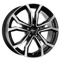 Ratlankis DEZENT TV dark R20x8 5x112 ET 27 CB 66.6 (Black/Polished) (835 kg)