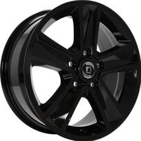 Ratlankis DIEWE WHEELS Mammut 5 NS R17x7 5x114.3 ET 45 CB 66.1 (Black) (900 kg)