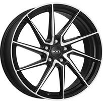 Ratlankis DOTZ Spa dark R17x7.5 5x100 ET 35 CB 60.1 (Black/Polished) (650 kg)