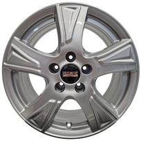Ratlankis FONDMETAL PRO1 R17x7 5x114.3 ET 45 CB 66.1 (Glossy Silver) (1000 kg)
