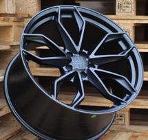 Ratlankis HAXER HX021 R21x10 5x112 ET 46 CB 66.6 (Black Half Matt)