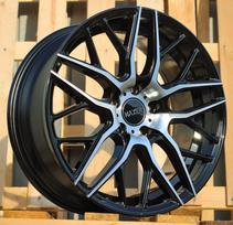 Ratlankis HAXER HX038 R18x8 5x112 ET 45 CB 66.6 (Black Polished)
