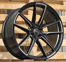 Ratlankis HAXER HX045 R20x8.5 5x112 ET 25 CB 66.6 (Black Half Matt)