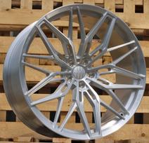 Ratlankis HAXER HXF02 R21x10.5 5x112 ET 30 CB 66.6 (Brush Silver)