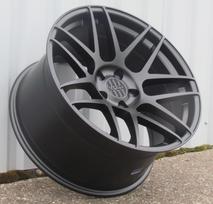 Ratlankis HAXER XF995 R19x9 5x120 ET 30 CB 72.6 (Black Half Matt) (620 kg)