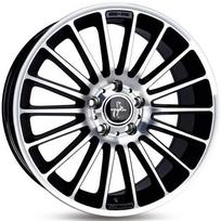 Ratlankis KESKIN TUNING R17x7 5x112 ET 48 CB 66 (Black Front Polish)