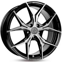 Ratlankis KESKIN TUNING R18x8 5x112 ET 30 CB 72 (Black Front Polish)