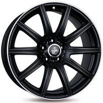 Ratlankis KESKIN TUNING R18x8 5x112 ET 45 CB 66 (Matt Black Lip Polish)