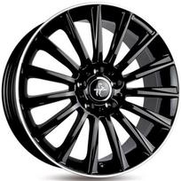 Ratlankis KESKIN TUNING KT18 BLP R19x8.5 5x112 ET 45 CB 72.6 (Black Lip Polish)