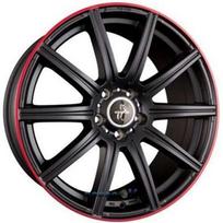 Ratlankis KESKIN TUNING KT16MBLR R19x9.5 5x112 ET 45 CB 66.5 (Matt Black Lip Red)
