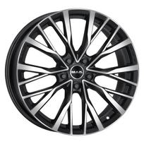 Ratlankis MAK Kent R20x8.5 5x120 ET 38 CB 72.6 (Black Mirror) (1050 kg)