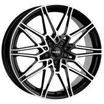 Ratlankis MAK Koenig R19x8 5x112 ET 27 CB 66.6 (Black Mirror) (900 kg)