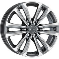 Ratlankis MAK Safari 6 R18x7.5 6x120 ET 0 CB 74.5 (Gun Met Mirror Face) (1215 kg)