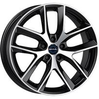 Ratlankis MAK Voltage R19x8.5 5x114.3 ET 40 CB 64.1 (Black Mirror) (750 kg)