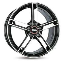 Ratlankis MAM LEICHTMETALLRÄDER W4 BFP R18x7.5 5x114.3 ET 45 CB 72.6 (Black Front Polish)