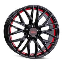 Ratlankis MAM LEICHTMETALLRÄDER R18x8 5x108 ET 45 CB 72 (Black Painted Red Inside)