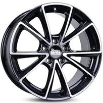 Ratlankis MAM LEICHTMETALLRÄDER A5 BFP R20x8.5 5x112 ET 45 CB 66.5 (Black Front Polish)