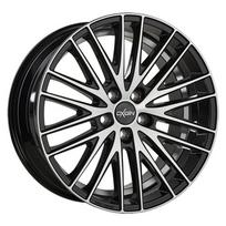 Ratlankis OXIGIN R17x7.5 5x100 ET 35 CB 63 (Black Full Polish) (725 KG kg)
