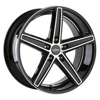 Ratlankis OXIGIN 18 Concave BFP R22x10 5x108 ET 45 CB 72.6 (Black Full Polish) (890 kg)