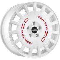 Ratlankis OZ RACING Rally Racing R17x7 5x100 ET 45 CB 68 (Race White Red Lettering) (650 kg)