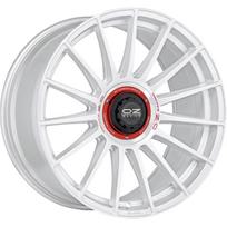 Ratlankis OZ RACING Superturismo Evoluzione WRC R19x8.5 5x112 ET 38 CB 75 (Race White Red Lettering) (790 kg)