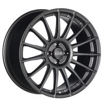 Ratlankis OZ RACING Superturismo LM R19x8.5 5x112 ET 30 CB 75 (Matt Graphite Silver Lettering) (725 kg)