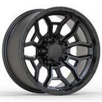 Ratlankis RACINGLINE A1915 R17x9 5x127 ET -6 CB 78.1 (Black Half Matt) (800 kg)