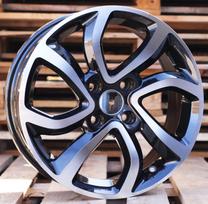 Ratlankis RACINGLINE A417 R16x6.5 4x108 ET 26 CB 65.1 (Black Polished)