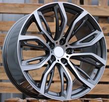 Ratlankis RACINGLINE A5040 R21x11.5 5x120 ET 38 CB 74.1 (Grey Polished) (815 kg)