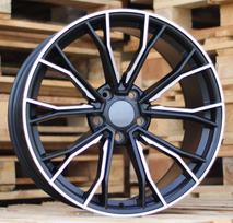 Ratlankis RACINGLINE A5385 R19x9.5 5x120 ET 38 CB 72.6 (Black Half Matt) (815 kg)