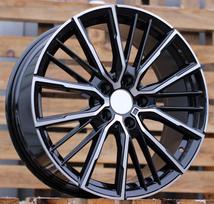 Ratlankis RACINGLINE A5824 R18x8 5x120 ET 45 CB 72.6 (Black Polished) (790 kg)