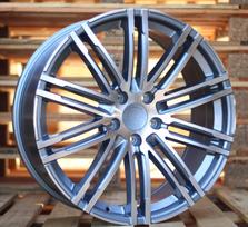 Ratlankis RACINGLINE B1026 R21x10 5x130 ET 50 CB 71.6 (Grey Polished) (900 kg)